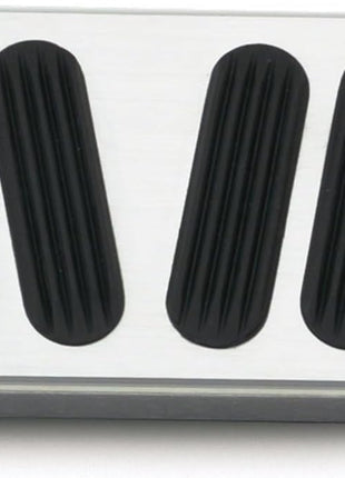 Lokar BAG6078 Billet Power Brake Pedal Pad with Rubber