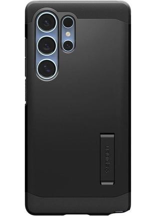 Spigen Tough Armor (Ai) MagFit Designed for Galaxy S25 Ultra Case [Kickstand] [Fast Wireless Charging] (2025) - Black