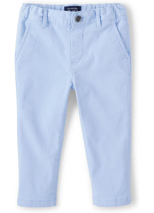The Children's Place baby boys and Toddler Stretch Skinny Chino Pants Jeans, Flax Single, 4T US