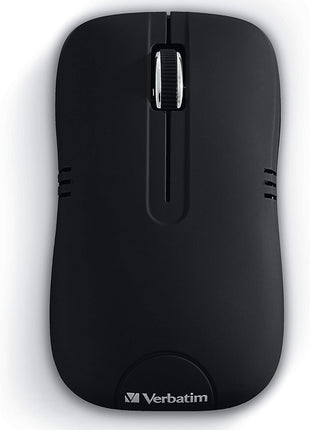 Verbatim Wireless Notebook Optical Mouse, Commuter Series - Matte Black