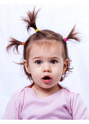 200PCS Small Hair Ties,No Crease Baby Hair Ties,Elastic Hair Ponytail Holder Hair Accessories for Baby Girls Infants Toddlers Kids