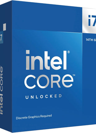 Intel® CoreTM i7-14700KF New Gaming Desktop Processor 20 cores (8 P-cores + 12 E-cores) - Unlocked