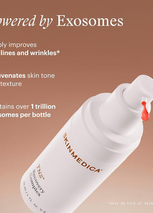 SkinMedica TNS Recovery Complex Facial Treatment - Advanced Growth Factor & Exosome Formula for Skin Rejuvenation - Helps to Improve the Appearance of Fine Lines, Wrinkles, and Uneven Skin Tone (1 Oz)