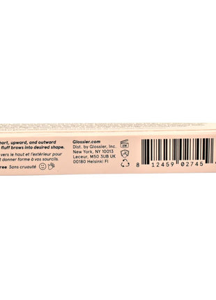 Glossier Boy Brow Volumizing Eyebrow Gel-Pomade - Black - Dark Brown-Black
