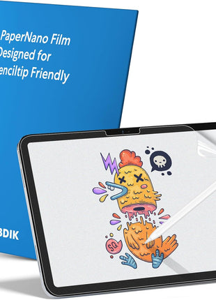 MOBDIK 2 Pack Paperfeel Screen Protector Compatible with iPad A16 11th / 10th Generation (2025/2022) & iPad Air 11 M3 2025 / M2 2024, Crafted for Natural Writing, Less Reflection, Easy Installation