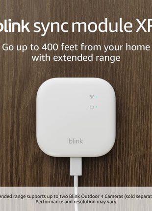 Blink Sync Module XR — System hub for all Blink devices, go up to 400 feet from your home with extended range for Outdoor 4