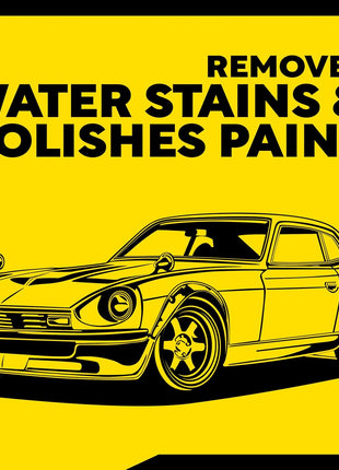 Meguiar's Water Spot Remover, Heavy Duty Water Spot Remover for Cars, Remove Water Stains and Polish Glossy Paint with a Versatile Clear Coat Safe Formula, 16 oz
