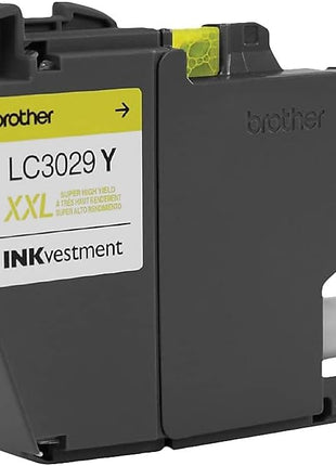 Brother LC3029Y Super High Yield Yellow Ink Cartridge, 1 Count (Pack of 1)