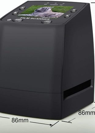 DIGITNOW! 135 Film Negative Scanner High Resolution Slide Viewer,Convert 35mm Film &Slide to Digital JPEG Save into SD Card, with Slide Mounts Feeder No Computer/Software Required