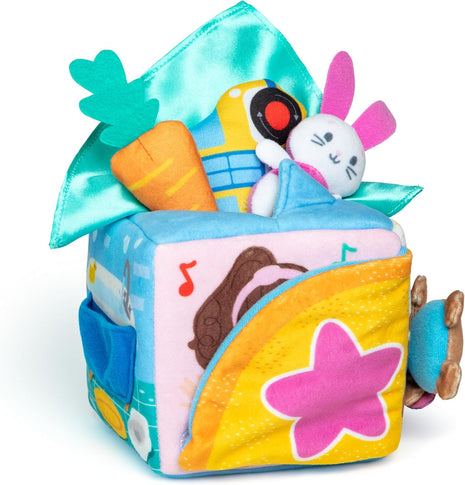 Ms. Rachel Surprise Learning Box with 6 Educational & Developmental Toys | 6 Soft Accessories & Interactive Scenes, Develops Fine Motor Skills, Baby Toys for Girls & Boys Ages 3 Months to 2+