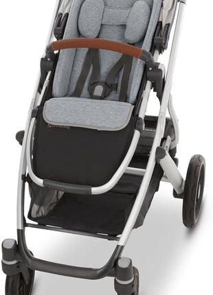 UNIQUIFY Insert Liner Seat Compatible with Uppababy Vista, Vista V2, Cruz, Cruz V2, RUMBLESEAT V2 and RUMBLESEAT V2+ (Grey) (Grey)