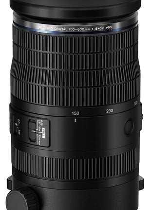 OM SYSTEM Olympus M.Zuiko Digital ED 150-600mm F5.0-6.3 is for Micro Four Thirds System Camera, Outdoor Bird Wildlife, Weather Sealed Design, Telephoto Compatible with Teleconverter | F/5-6.3, Sync Is Up to 7 Stops, IPX1 Splashproof, 95mm Filter, 2.06 Kg