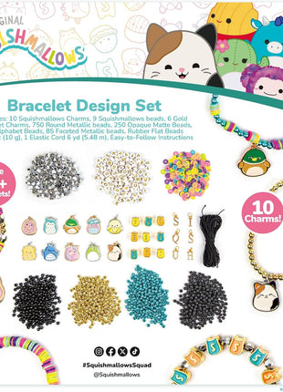 Original Squishmallows Bracelet Design Set, Cute & Friendship Bracelet Kit, Jewelry Making Kit, Charm Bracelet Making Kit, Beading & Jewelry Making, Friendship Bracelet Making Kit