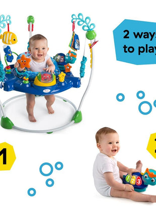 Baby Einstein Neptune's Ocean Discovery Activity Baby Jumper Activity Center, Ages 6 Months +, Max Weight 25 lbs., Unisex