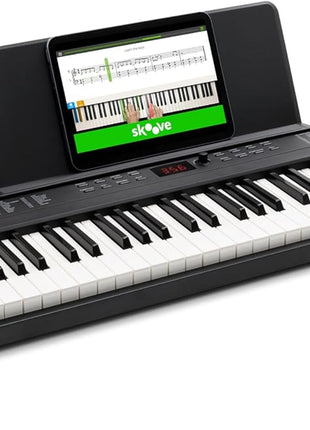 Alesis 88 Key Keyboard Piano with 480 Sounds, Speakers, USB MIDI, Carry-Bag, Stand, Headphones, Pedal and Piano Lessons for Beginners