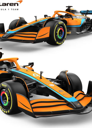 RASTAR McLaren Formula 1 Race Toy Car 2022, 1:18 F1 McLaren MCL36 Remote Control Car Model Vehicle Lando Norris + Daniel Ricciardo Drive to Survive