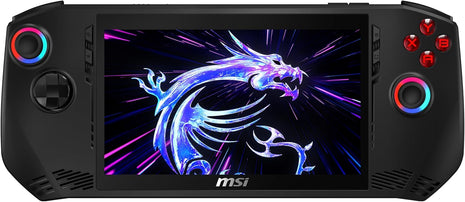 msi Claw PC Gaming Handheld: Intel Ultra 7-258V, 7" FHD 120Hz Display, 32GB LPDDR5, 512GB NVMe SSD, MicroSD Card Reader, Thunderbolt 4, Win 11 Home: Black 7 AI+ A2VM-001US