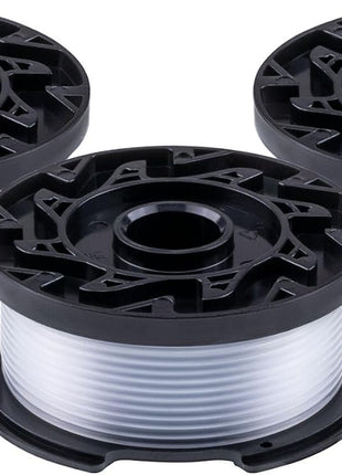 BLACK+DECKER Weed Eater String, Trimmer Line, 3-Pack, 30-Feet of Replacement Spool, 0.065-Inch Diameter (AF1003ZP)