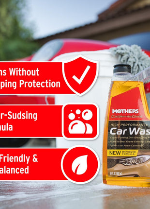 Mothers California Gold High Performance Car Wash, 64 oz. (05664)