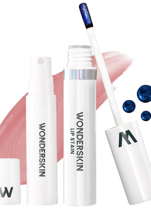 Wonderskin Lip Stain – Long Lasting, Waterproof, Lip Tint Peel Off Masque