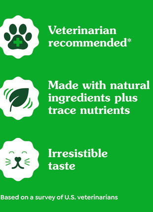 Greenies Feline Pill Pockets for Cats Natural Soft Cat Treats, Chicken Flavor, 3 oz. Pouch (85 Treats)