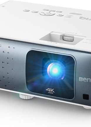 BenQ TK710 4K HDR Laser 3200 Lms Home Entertainment Movie& Gaming Projector | 3200 Lms, 4ms Input Lag, 240Hz Refresh Rate, HDR10, eARC Support, Lens Shift, 1.3x Zoom, 240HZ Refresh Rate, 3 year warranty