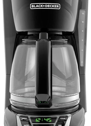 BLACK+DECKER 12-Cup Drip Coffee Maker with Vortex Brewing