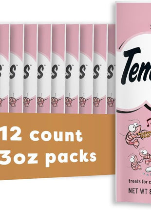 Temptations Cat Treats, Classic Crunchy and Soft Cat Treats, Shrimpy Shrimp Flavor, 16 oz. Tub