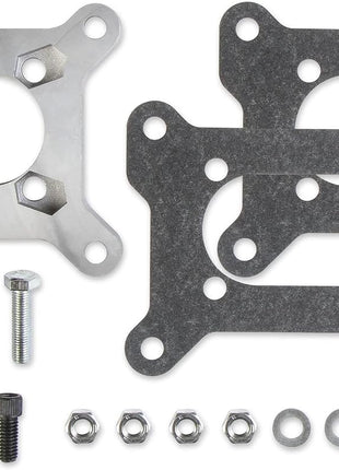 Mr. Gasket 1937MRG Carburetor Adapter Kit, Silver