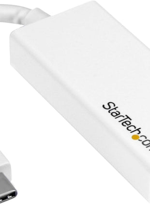StarTech.com USB-C to HDMI Adapter - Thunderbolt 3 Compatible - White - 4K 60Hz