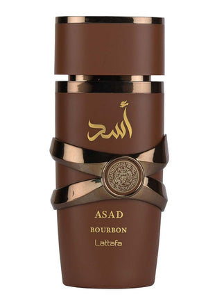 Lattafa Asad Bourbon for Unisex Eau de Parfum Spray, 3.4 Ounce / 100 ml