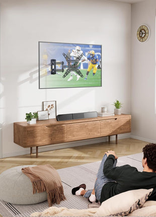Pipishell Full Motion TV Wall Mount for Echo Show 21/15 and 13-43 Inch Flat Curved Screen TVs & Monitors, Max VESA 200x200mm up to 44lbs, TV Mount Wall Bracket with Rotation Swivel Tilt Extension