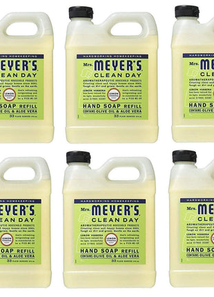 MRS. MEYER'S CLEAN DAY Hand Soap Refill, Lavender Scent, 33 Fl Oz Bottle