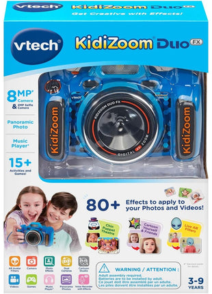 VTech KidiZoom Duo Camera FX Kids Digital Dual Cameras, Blue