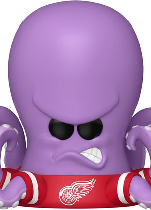 Funko Pop! NHL Mascots: Red Wings - The Octopus | NBA Mascots and Marks, Collectable Vinyl Figure, Gift Idea, Official Merchandise, Toys for Kids & Adults, Sports Fans
