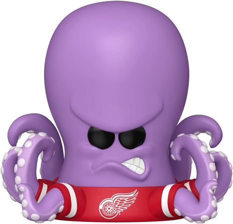 Funko Pop! NHL Mascots: Red Wings - The Octopus | NBA Mascots and Marks, Collectable Vinyl Figure, Gift Idea, Official Merchandise, Toys for Kids & Adults, Sports Fans