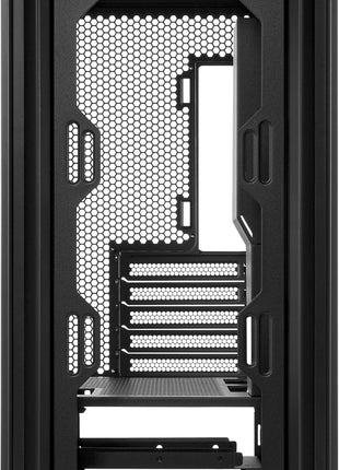 ASUS A21 Black Micro ATX PC Case Supports BTF Hidden Connector Technology, Graphics Cards up to 380mm, 360mm Coolers, & ATX PSUs, Includes Porous Front-Panel mesh, 2 Year Warranty