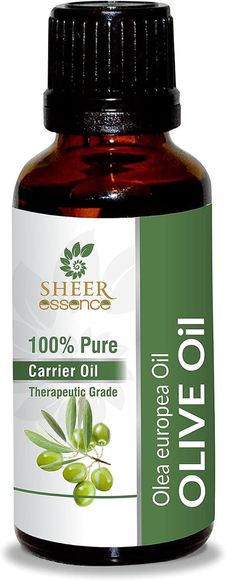Olive Oil -(Olea Europea Oil)- Carrier Oil 100% Pure Natural Undiluted Uncut Therapeutic Grade Oil 16.90 Fl.OZ