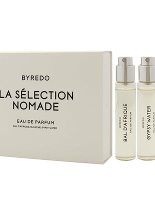 Byredo La Selection Nomade set for Unisex 3Pc Mini Gift: Bal d'Afrique, Blanche, Gypsy EDPs