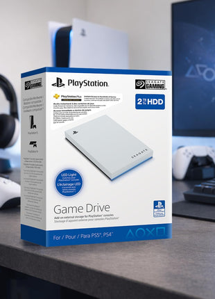 Seagate Game Drive for PlayStation庐 Consoles 5 TB External Hard Drive - USB 3.2 Gen 1, Officially-License (STLV5000100)