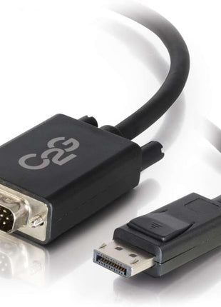 C2G / Cables to Go 54332 DisplayPort Male to VGA Male Adapter Cable, Black (6