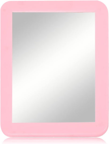 ARTLYMERS Locker Mirror Magnetic, Locker Accessories, 5x7 Real Glass Pink | Locker Decor & Stuff, Magnet Backing, Back to School, Classroom Decorations, Household Refrigerator, Office Cabinet, Bathroom