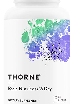 THORNE - Daily Essentials Bundle - Basic Nutrients 2/Day & FloraMend Prime Probiotic - Multivitamin + Probiotic Support - 30 Servings