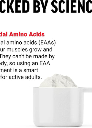 Force Factor Essential Amino Acids, Full Spectrum EAAs Amino Acids Powder | Amino Acids Supplement for Women and Men to Support Healthy Muscle and Workout Recovery, Orange Mango, 30 Servings