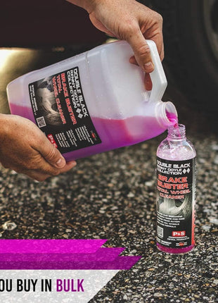 P & S Professional Detail Products Brake Buster Wheel Cleaner - Non-Acid Formula, Removes Brake Dust, Dirt, & Corrosion