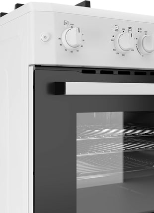 PremiumLevella 24" Gas Range with 4 Burners and 2.7 Cu. Ft. Oven Capacity (Black)