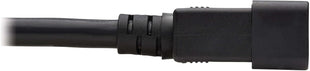 Tripp Lite C20 to C21 Power Extension Cord, 3 Feet / 0.9 Meters, 20 Amps, 250 Volts, 12 AWG, Heavy Duty Jacket, Black, IEC-320-C20 to IEC-320-C21, Manufacturer's Warranty (P035-003)