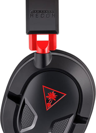 Turtle Beach Recon 50 Wired Gaming Headset - PC, Mac, PS4, PS5, Xbox Series X|S & Xbox One, & Mobile/Tablet with 3.5mm Removable Mic, 40mm Speakers, & In-line Controls  - Black