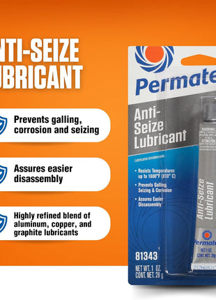 Permatex 81343 Anti-Seize Lubricant, 1 oz. Tube