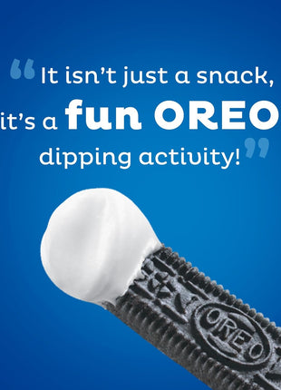 Handi-Snacks OREO Cookie Sticks 'N Creme Dip Snack Packs, 20 Snack Packs | Individually Wrapped